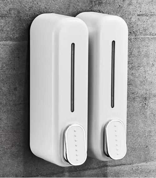 Wall-Mounted Soap & Sanitizer Dispenser β No-Drill, Leak-Proof, Stylish Design