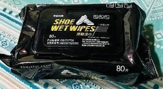 Natural Sneaker & Shoe Cleaner Wipes - 3 Packs of 80